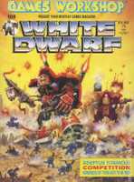 The cover of White Dwarf magazine issue 108